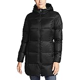 Eddie Bauer Women's Luna Peak Water Resistant Down Parka (Black, Small)