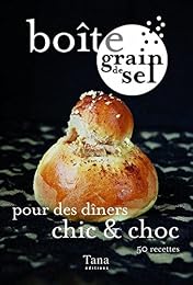 Boîte grain de sel pour des dîners chic & choc