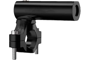 Motor Handlebar Extender Bracket - Aluminum Handlebar Extender Adjustable Mount Bracket,Spotlight Mount Holder Rearview Rise 