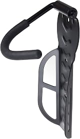 Maclean Vertical Bike Wall Mount Stand Steel Storage Hook 24-29 Inch Wheels view 6