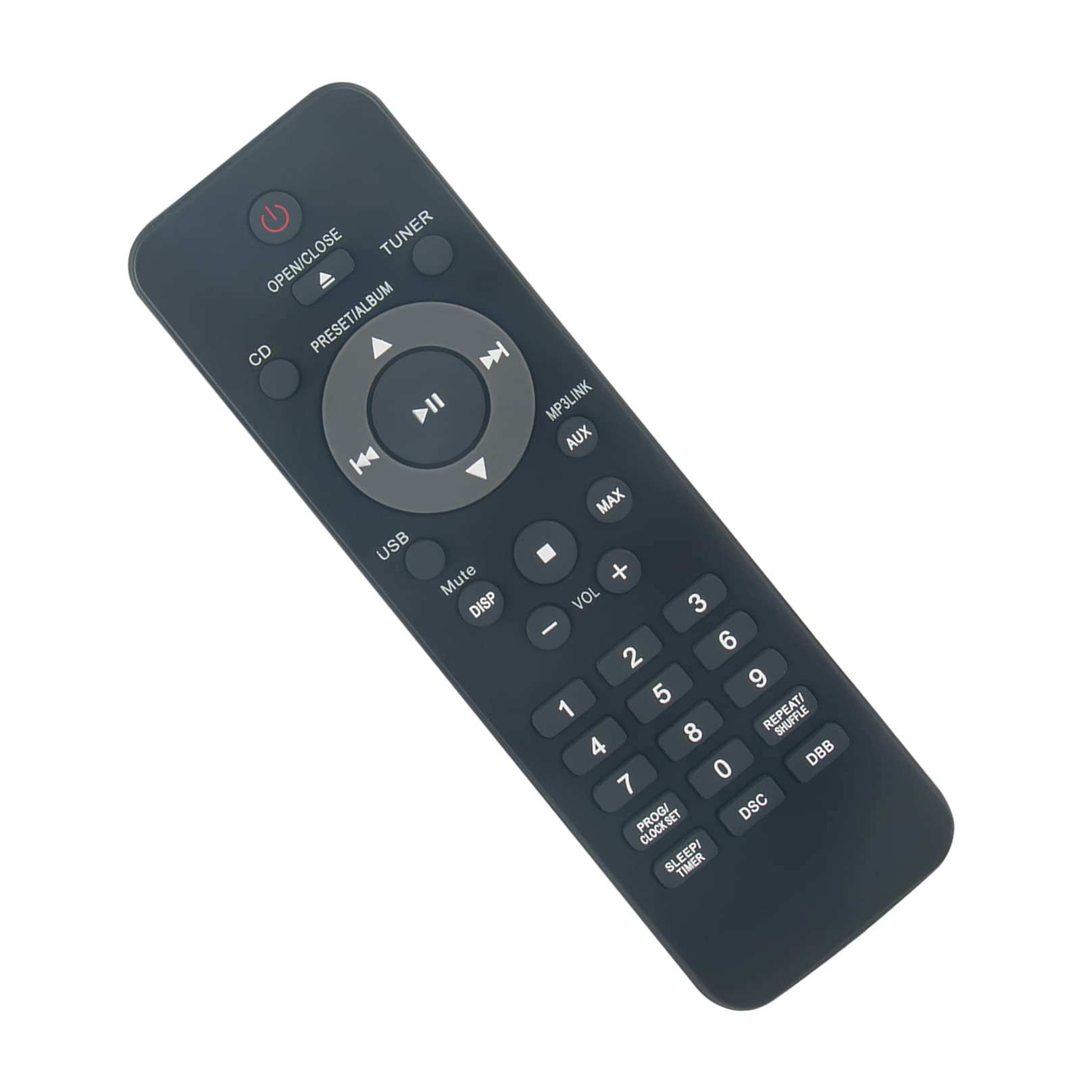 FWM211 / FWM210 Replaced remote control-VINABTY-Fit for Philips Hi-fi System 996510042887 remote control FWM210/55 FWM210 FWM211X FWM211X/77 FWM210/12 FWM210/78 FWM211/37 FWM211