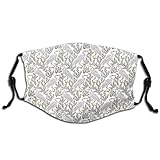 Comfortable Activated Carbon Filters mask,Pattern