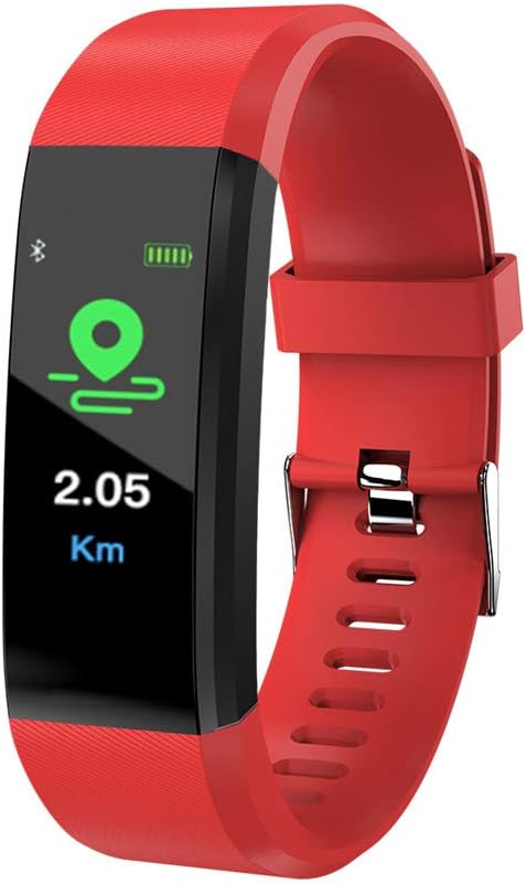N+B USB Smart Band Waterproof Touch Screen 0.96" Watch Step Calorie Sleep Men
