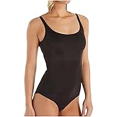 TC Fine Intimates Women's No Side-Show Shaping BodyBriefer, 4190, Black, L