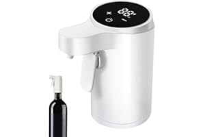 Wine Dispenser Machine - Electric Smart Decanter, Rechargeable Bottle Pouring System, Automatic Preserver | Compact for Whisk