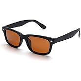SomniLight FL-41 Outdoor Light Sensitivity Glasses for Migraines, Fluorescent Light Sensitivity, and Blue Light (Wayfarer Style) Polarized