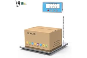 CCWEIGH Digital Shipping and Postal Weight Scale, 440 lbs x 1.76 oz, UPS USPS Post Office Scale