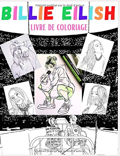 Billie Eilish Livre De Coloriage Livre De Coloriage Anti Stress Non Officiel French Edition Version Published 9798642108659 Amazon Com Books