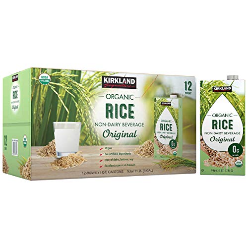 Kirkland Signature Organic Rice Milk Usda Organic Kosher 32 Fl Oz