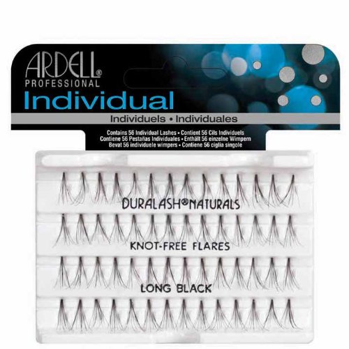 Ardell Duralash Individual Eyelashes No Knot Naturals Long Black (3 Pack)