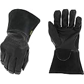 Mechanix Wear: Cascade MIG + TIG Welding Gloves, Durahide Cow Leather, Work Gloves with Glide Resistance, Added Durability, Rollover Fingertips for Improved Dexterity, Safety Gloves (Black, Medium)