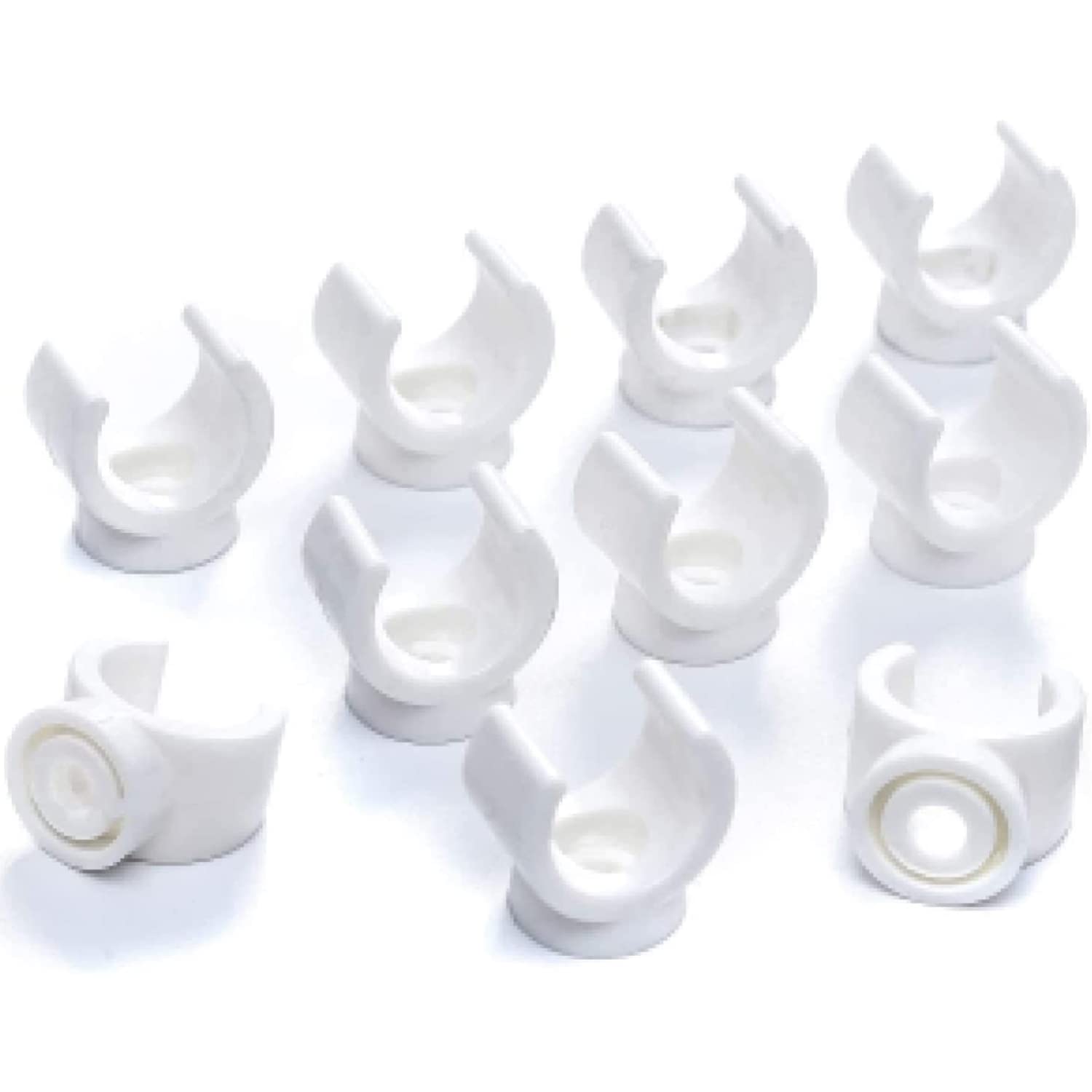 Noa Store 1/2 inches PEX Pipe Support Hangers 130 Pieces | U-Hook PEX Holder PVC Water Pipe Clamps Clips Socket | PEX-AL-PEX Talon Clamps Pipe Support