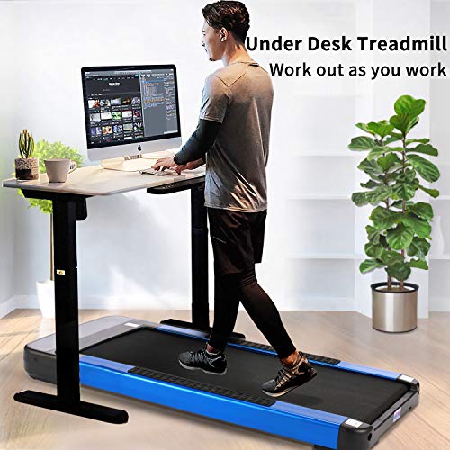 ANCHEER Folding Under Desk Treadmill with APP & Watch Remote Controller