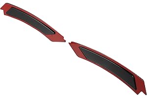ACROPIX Bumper Reflector Side Marker Car Front Right Left Side Fit for BMW 3 Series E90 - Pack of 2 Black