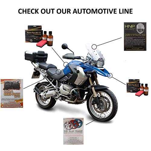 Nano HNP Water and Rain Repellent Wipe for Motorcycle Helmet Visor Self