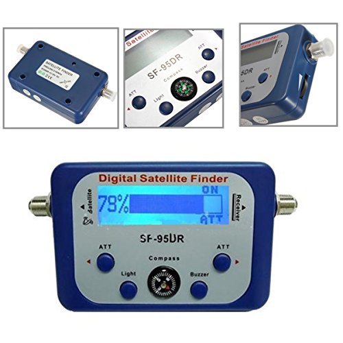 Signal Meter,ELEGIANT Digital Satellite Signal Meter Finder Directv