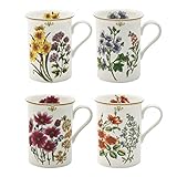Grace Teaware Bone China Coffee Tea Mugs