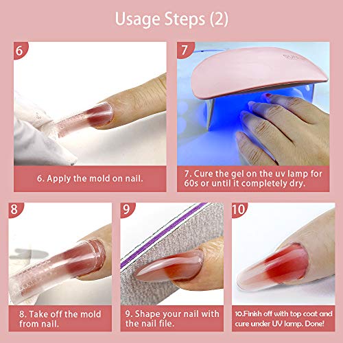 Polygel Starter Kit for Beginner, AIFAIFA Nail Extension Nail Kit Set