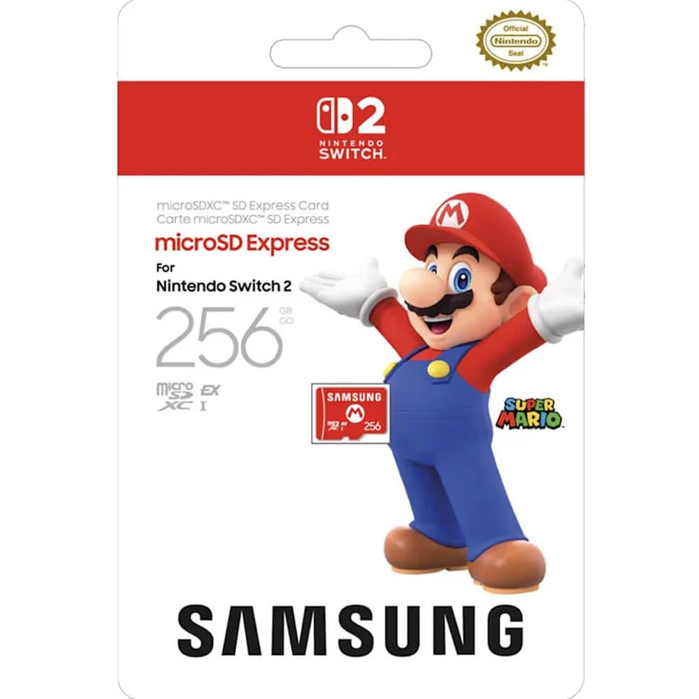 Tarjeta Samsung microSD Express – 256 GB para Nintendo Switch™ 2