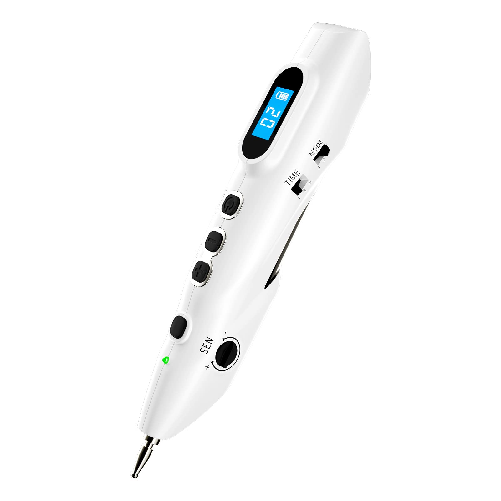Photo 1 of Electronic Acupuncture Pen Meridian Acupoints Finder Electric Acupressure Point Massage Pulse Therapy Tool for Pain Relief Rechargeable