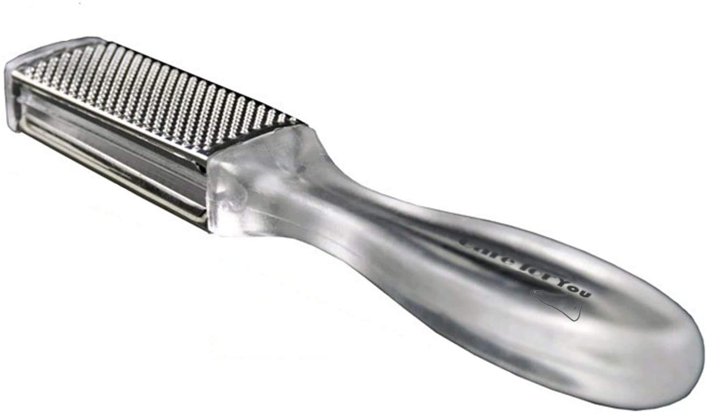 J.J Store® Pedicure Foot Rasp File Scruber Hard Dead Rough Skin Callus Remover 2-Side Safe Metal Foot File Pedicure Callus Remover