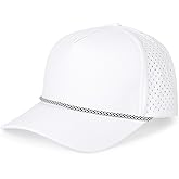 Quick Dry Baseball Cap Snapback Hats Mesh Trucker Hat for Men Women Water-Resistant Outdoor Golf Hat Ball Cap