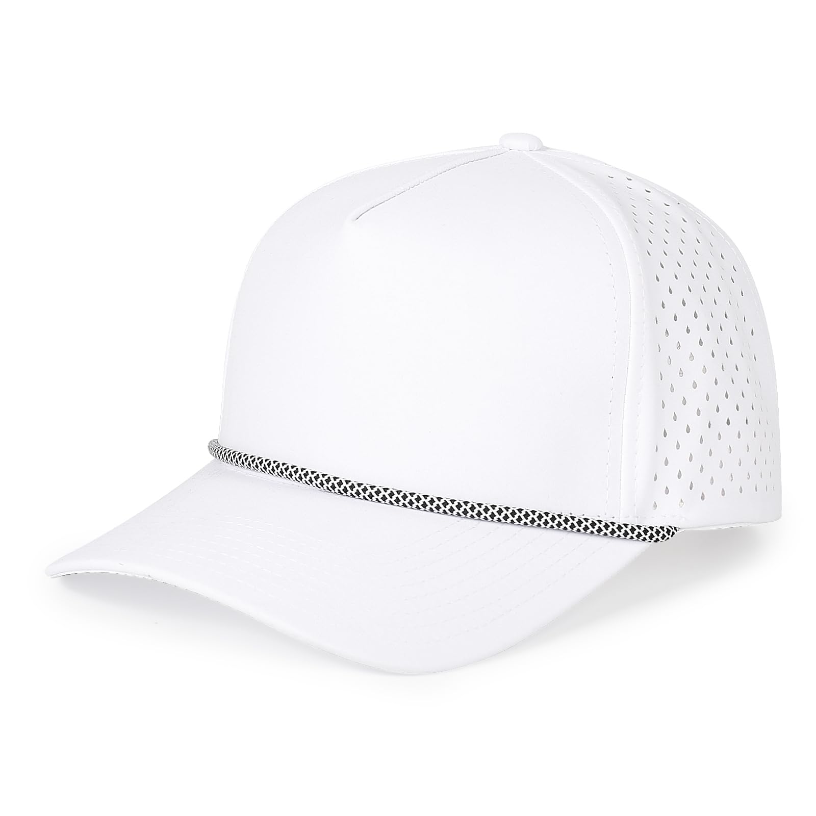Photo 1 of Quick Dry Baseball Cap Snapback Hats Mesh Trucker Hat for Men Women Water-Resistant Outdoor Golf Hat Ball Cap