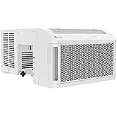 GE Profile ClearView Inverter Window Air Conditioner Unit, 12,200 BTU, Energy Efficient Cooling up to 550 sq ft., Ultra Quiet, SMART Home Capable, Includes Remote, White