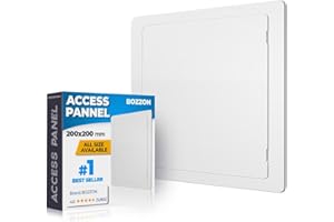 Access Panel for Drywall - 8 x 8 inch - Wall Hole Cover - Access Door - Plumbing Access Panel for Drywall - Heavy Durable Pla