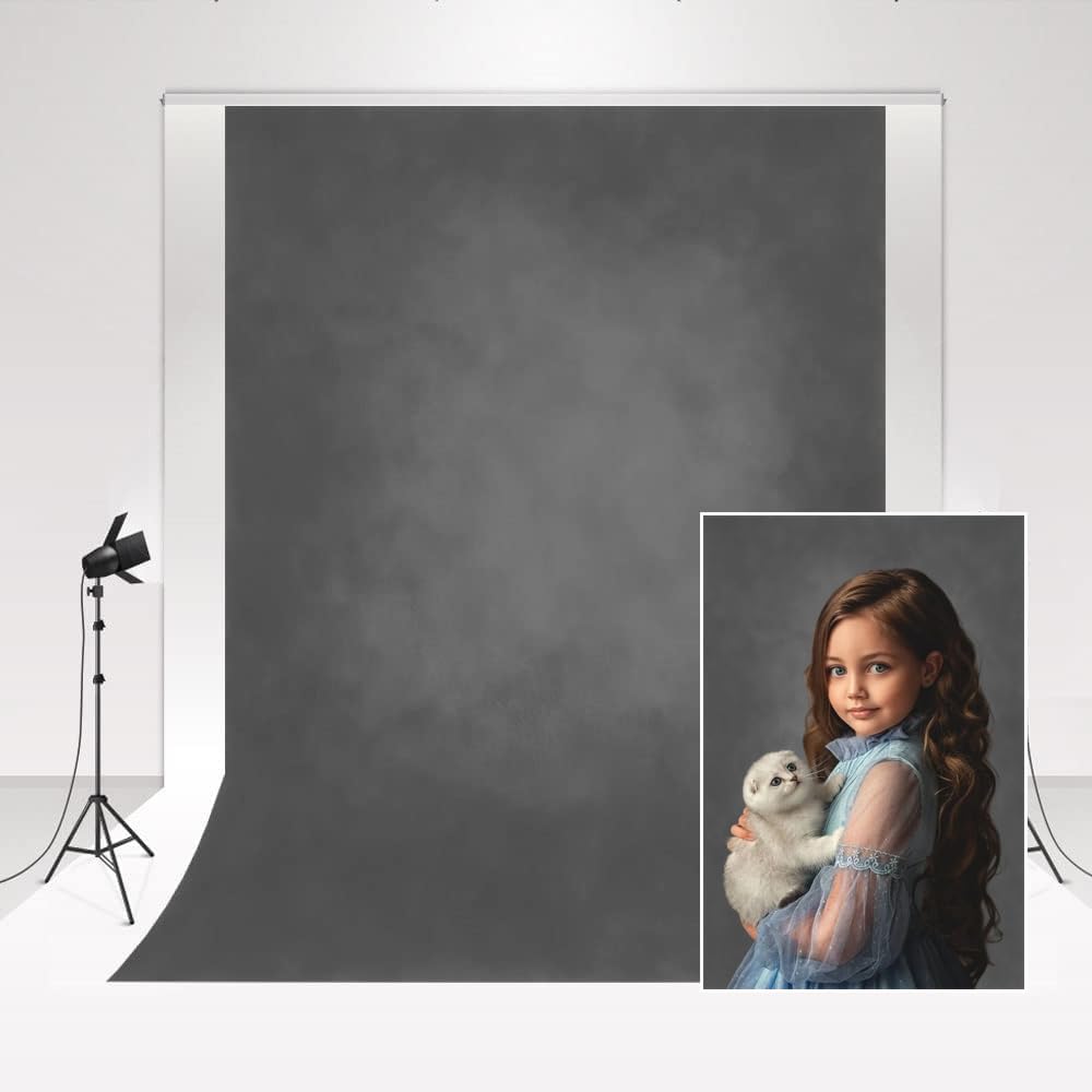 Kate Backdrop Retro Grey White Abstract Photo Backdrops Props for Newborn photography Studio 1.5x2.2m Wedding Birthday Shooting Photocall — image 1