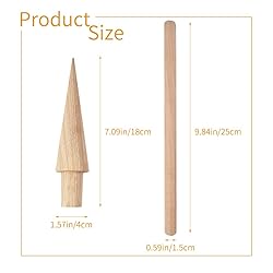 Luckforest Ice Cream Cone Molds, Egg Rolls Rolling