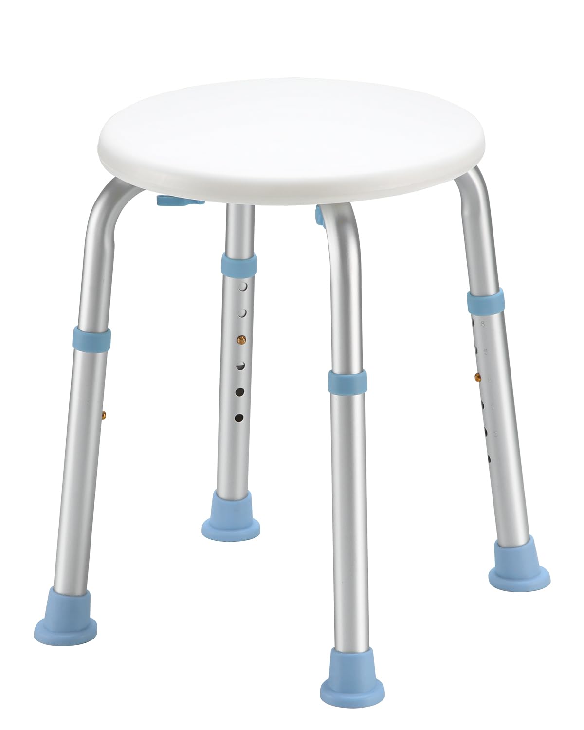 OasisSpace Shower Chair for Inside Shower, Adjustable Shower Stool,Bathtub Seat Bench with Anti-Slip Rubber Tips for Safety and Stability, Handicap Bathroom Stool for Seniors, Disabled, Handicap