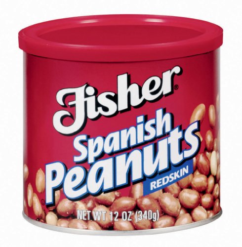 Fisher Spanish Peanuts, Whole, Roasted and
