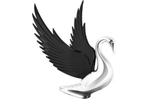 GG Grand General 48053 Black 8.5 X 7.5 inches Chrome Bugler Hood Ornament with Windriders