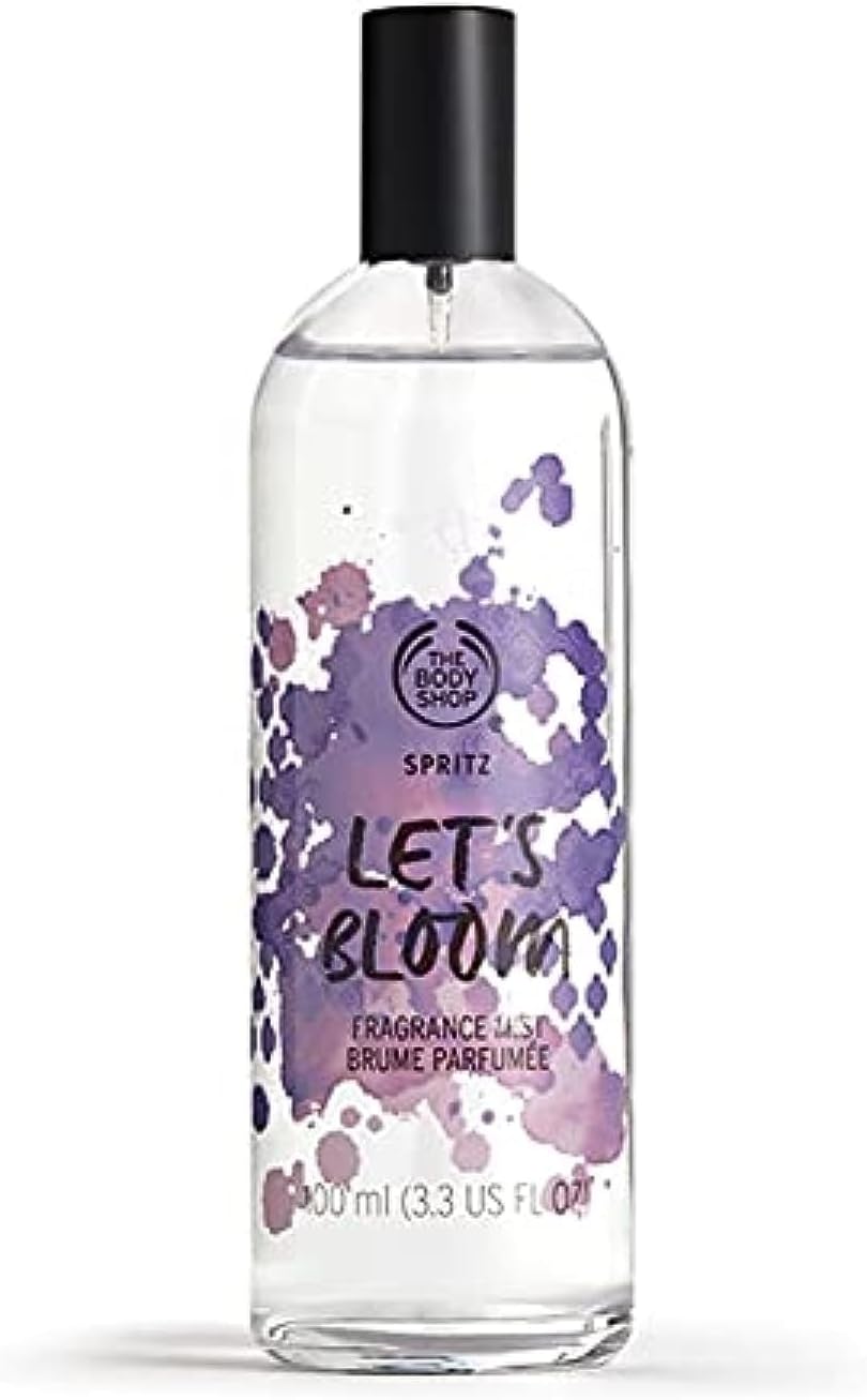 The Body Shop Let's Bloom Fragrance Mist 100ml Refreshing Floral Scent