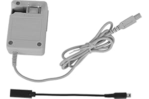 Charger for 3DS/2DS/Dsi, AC100-240V Input Voltage DC4.6V Output Voltage Adapter Charger for Home Travel