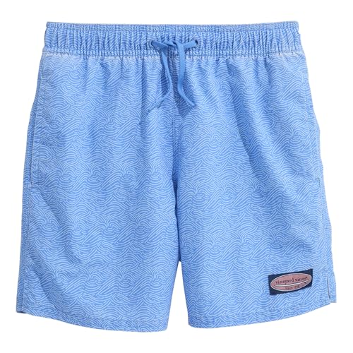 vineyard vines Boys Island Trunk, Sea Lines Cornflower, 3T