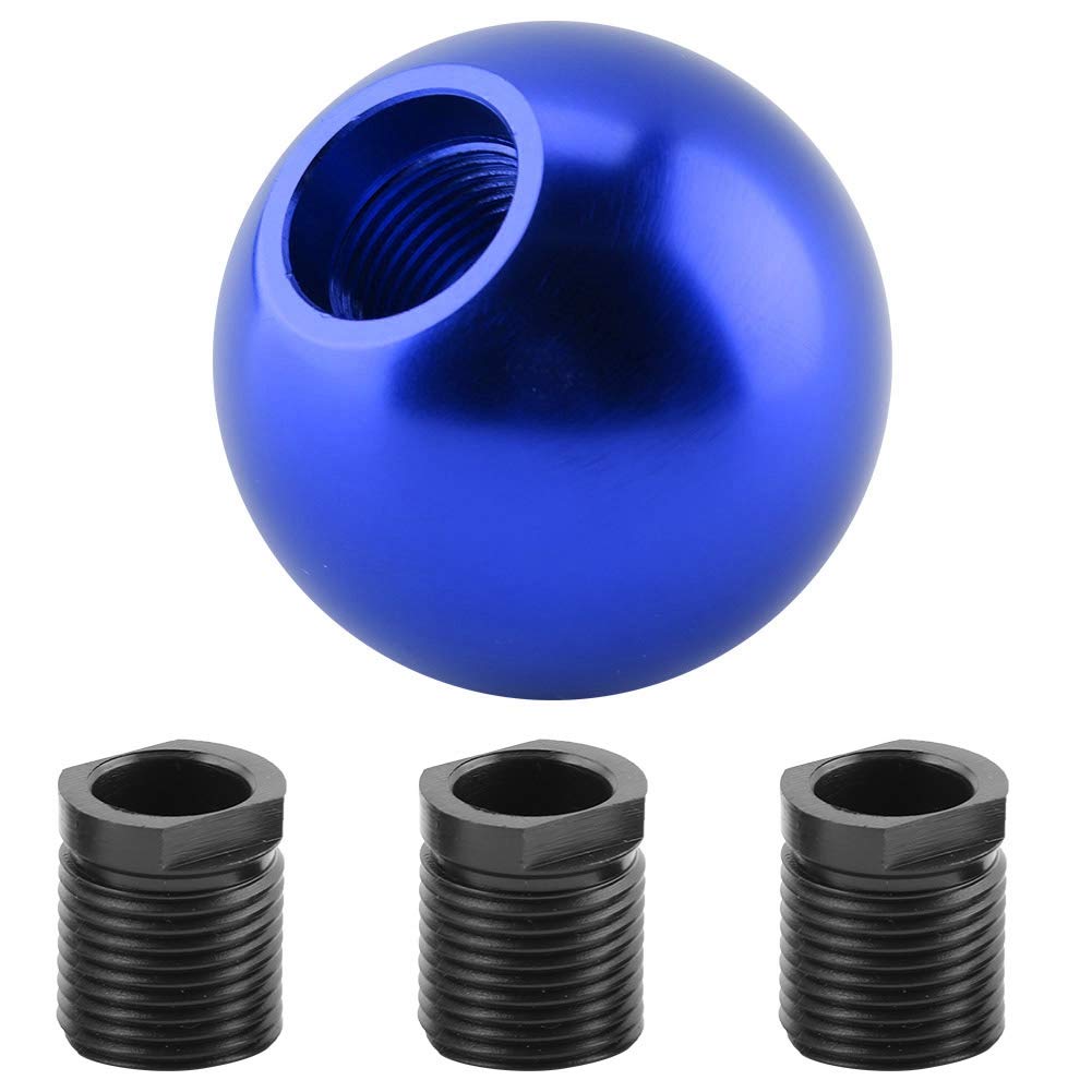 EBTOOLS Stick Shift Knobs - for Shift Knob-Car Gear Shift Knob,Universal Manual Knob Round Ball Shape Manual Transmission Stick Shift Knob(Blue)