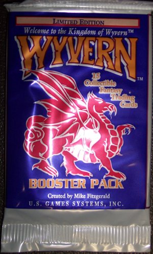 1994 Wyvern Trading Card Game Booster Pack - Game of Dragons, Dragon Slayers & Treasure