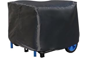 Portable Generator Cover,75x65x70cm Heavy Duty,Generator Rain Cover While Running - for Porch Ground Yard Storm Snow Rain Wea