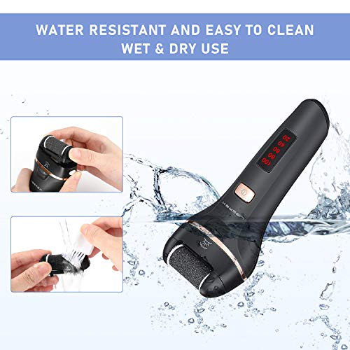 Liberex Electric Callus Remover Rechargeable Foot File Callus Shaver