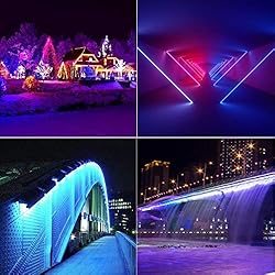 WENHSIN 10Packs 4-Pin RGB LED Light Strip