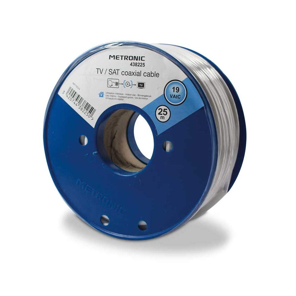 Mtronic 438225 Coax Cable 25 M Reel