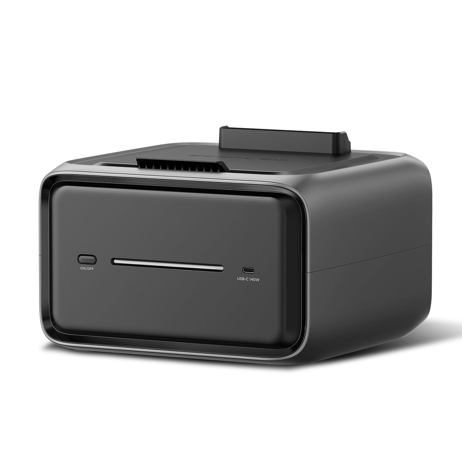 EF ECOFLOW River 3 Plus Portable Power Station Extra Battery EB600, 572Wh Expansion LiFePO4 (LFP) Battery with 10-Year Lifespan, Built-in 140W USB-C Port for Charging/Discharging, Use Independently Image