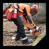 Oregon Yukon+ Type A Class 1 Chainsaw Protective Trousers Size L Black view 4