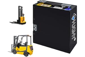 HJGHY 48V 10Ah Electric Forklift Battery 48 Volt Pallet Truck Lithium Batteries with Handle for 0-750W PEF15 Loading and Unlo