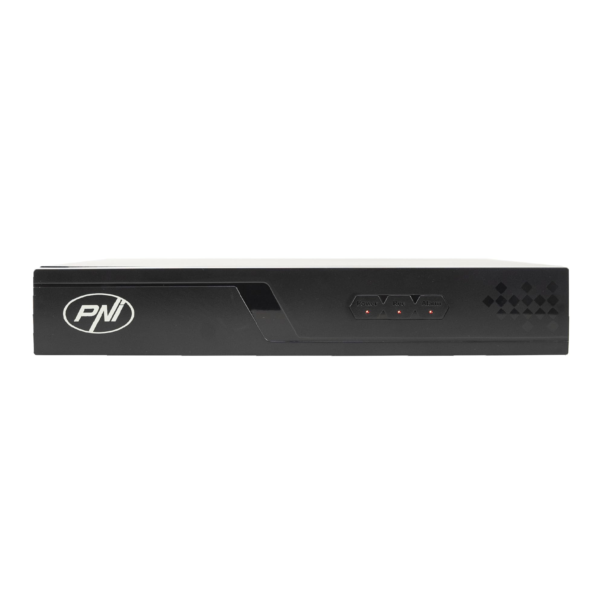 PNI House IP716J, 16 Channel 4K 8MP DVR, Black, 8 POE & 8 IP Channels, HDD Media Format, Ethernet & USB Connectivity