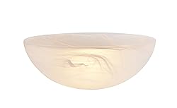 Aspen Creative 23133-11A Etched Alabaster Shade for