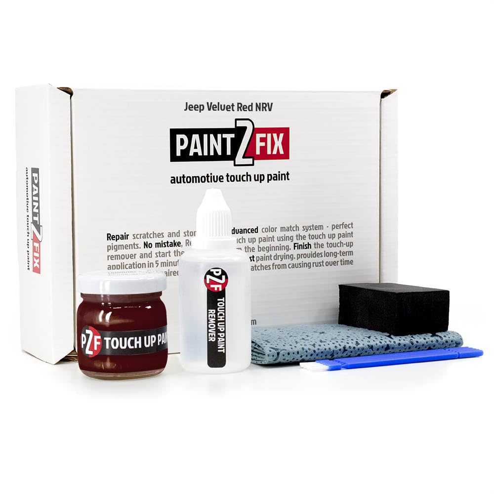NRV Velvet Red Touch Up Paint Kit for Jeep Scratch
