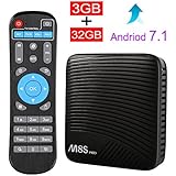 ESHOWEE M8S PRO Android 7.1 TV Box Amlogic S912 Octa-core DDR4 3GB 32GB BT4.1 2.4/5 Dual-Band WiFi 4K UHD